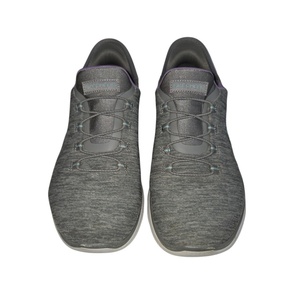 Skechers Sneakers Womens 7 Gray Slip-ins Ultra Flex 3.0 Brilliant Path 149937